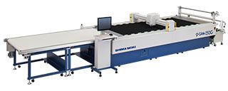 Computerized Cutting Machine (Conveyor-type Cutting Surface) P-CAM130C/160C